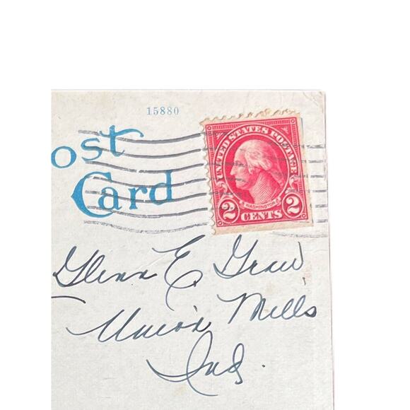 Vintage 1926 Post WWI Litho Tinted EC Kropp Postcard Sylvandell Amusement Palace - Picture 6 of 7